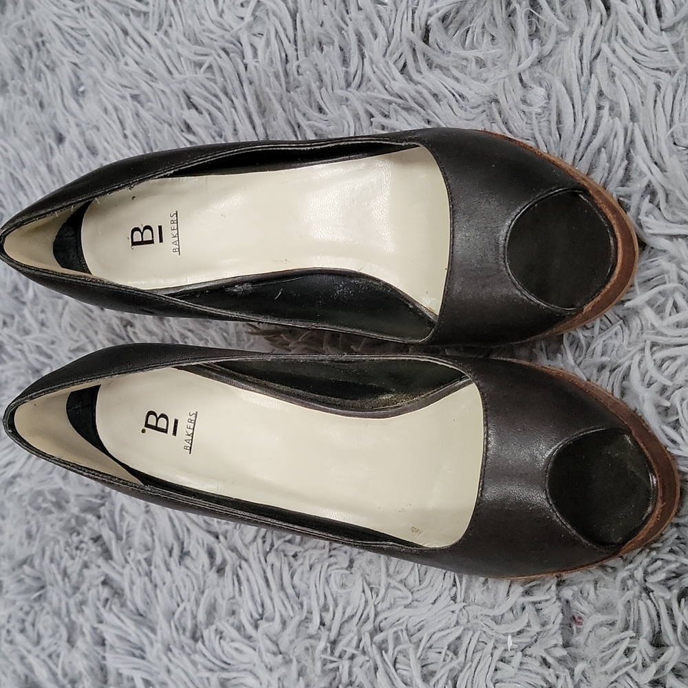 Black Platform Heels - image 2